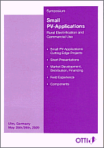 Symposium Small PV-Applications - OTTI e.V., Renewable Energies (Ed.)
